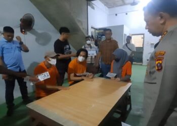 Dijadikan Lokasi Judi, Polisi Grebek Kantor Sekretariat Ormas di Sunggal