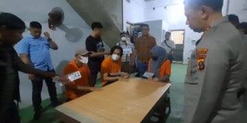 Dijadikan Lokasi Judi, Polisi Grebek Kantor Sekretariat Ormas di Sunggal