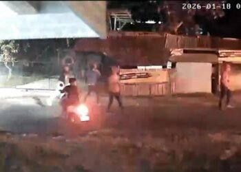 Aksi Tawuran Geng Motor Kembali Berulah di Hamparan Perak