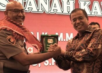 Sinergi Membangun Karo, Bupati Hadiri Acara Temu Pisah Kapolres