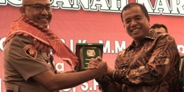 Sinergi Membangun Karo, Bupati Hadiri Acara Temu Pisah Kapolres