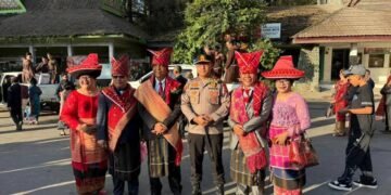 Hadiri Pentahbisan Imam Baru Ordo Kapusin, Kapolres Karo Pastikan Acara Kondusif