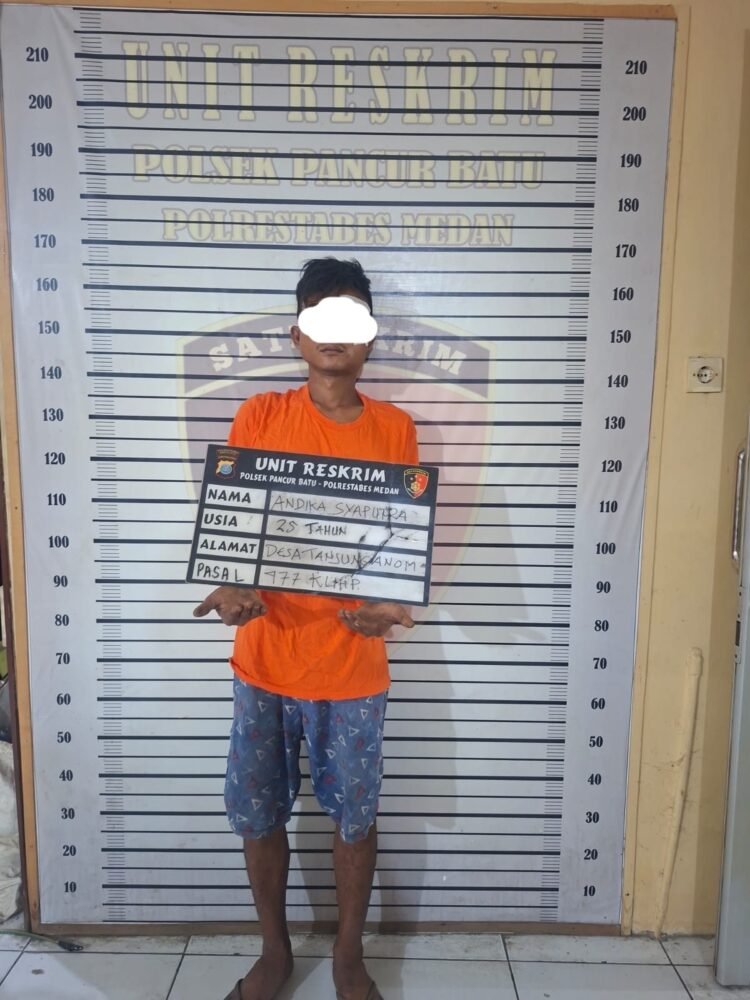 Pelaku Pencurian Rumah di Tanjung Anom Ditangkap, Hasil Curian Dijual untuk Narkoba dan Judi Online