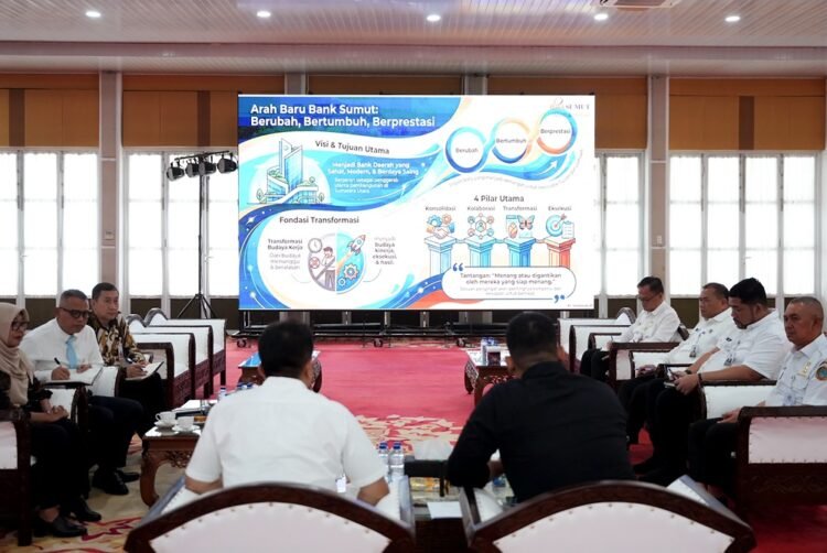 Tegas, Bobby Nasution Minta Dirut Baru Bawa Bank Sumut Lebih Progresif di Sektor Keuangan