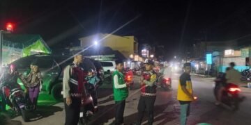 Patroli dan Pengamanan Ibadah Sholat Tarawih Bulan Ramadhan 1447 H di Masjid – masjid pada Wilayah Hukum Polsek Sosa