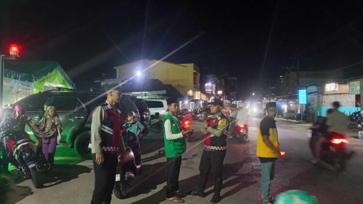 Patroli dan Pengamanan Ibadah Sholat Tarawih Bulan Ramadhan 1447 H di Masjid – masjid pada Wilayah Hukum Polsek Sosa