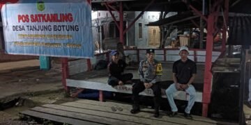 Polsek Barumun Lakukan Sambang Satkamling, Jaga Kamtibmas di Wilayah Hukumnya