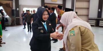 Bupati Langkat Lantik Pejabat Tinggi Pratama dan Fungsional