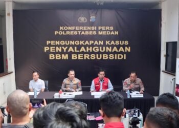 Polrestabes Medan Ungkap Penyalahgunaan BBM Bersubsidi 