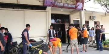 Satreskrim Polres Tanah Karo Gelar Rekonstruksi Pembunuhan di Club Malam Bravo SGR