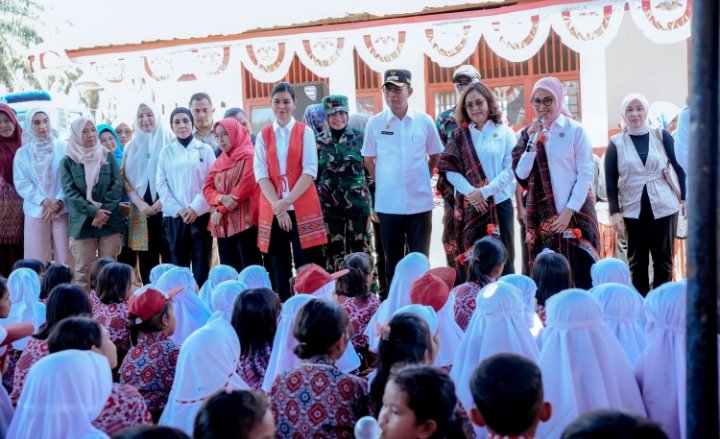 TP PKK Sumut Gelar Trauma Healing untuk Anak Korban Bencana di Tapsel