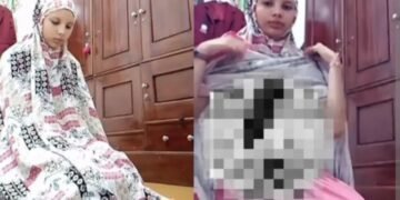 Viral! Link Video Ukhti Pakai Mukena Pink Tanpa Sensor, Aksinya Bikin Khilaf