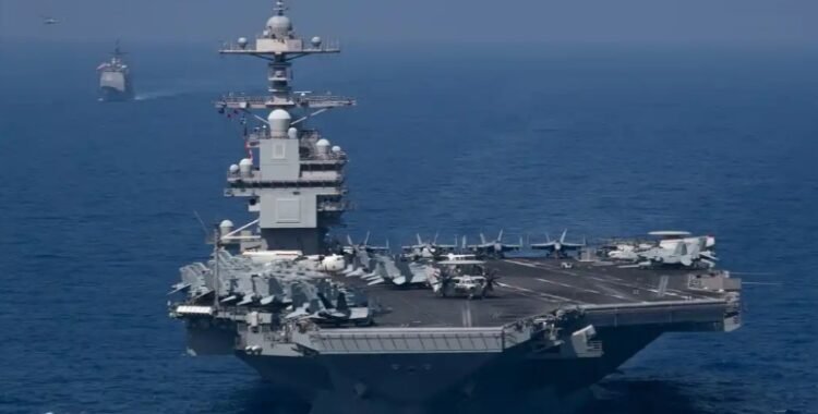 Meningkatnya Ketegangan dengan Iran, AS Siapkan Kapal Induk Raksasa di Israel