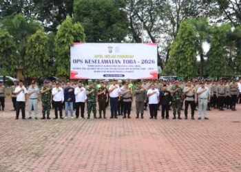 Polres Langkat Gelar Apel Operasi Keselamatan Toba 2026, Perkuat Sinergi Wujudkan Lalu Lintas Aman dan Berkeselamatan