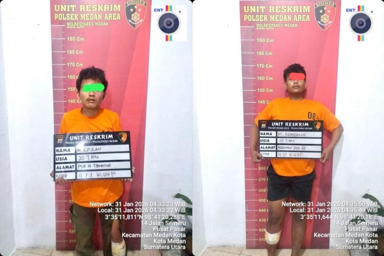 Polsek Medan Area Tembak 2 Pelaku Curanmor Viral, Sudah 15 Kali Beraksi