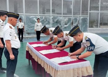 Rutan Kelas IIB Kabanjahe Teken Komitmen Bersama Pembangunan Zona Integritas