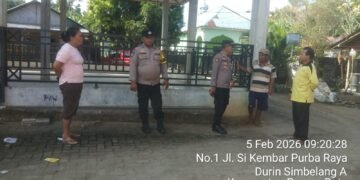 Waka Polsek Pancur Batu Pimpin Patroli Dialogis di Dua Kecamatan