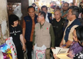 Satgas Pangan Polda Sumut Bersama Bapanas RI Sidak Pusat Pasar Medan