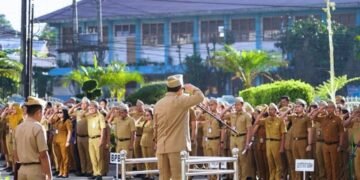 Pemkab Karo Gelar Apel Gabungan, Siapkan Langkah Antisipasi Pangan Menjelang Hari Besar Keagamaan