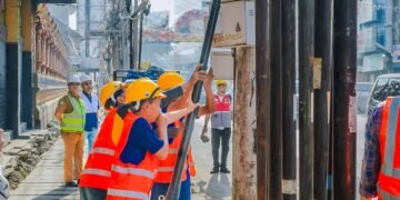 Tahun Ini, 12 Ruas Jalan di Medan Bebas Kabel Udara