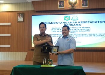 Pemko Medan Perkuat Kerja Sama dengan Kejari Medan dan Belawan Kawal Pembangunan