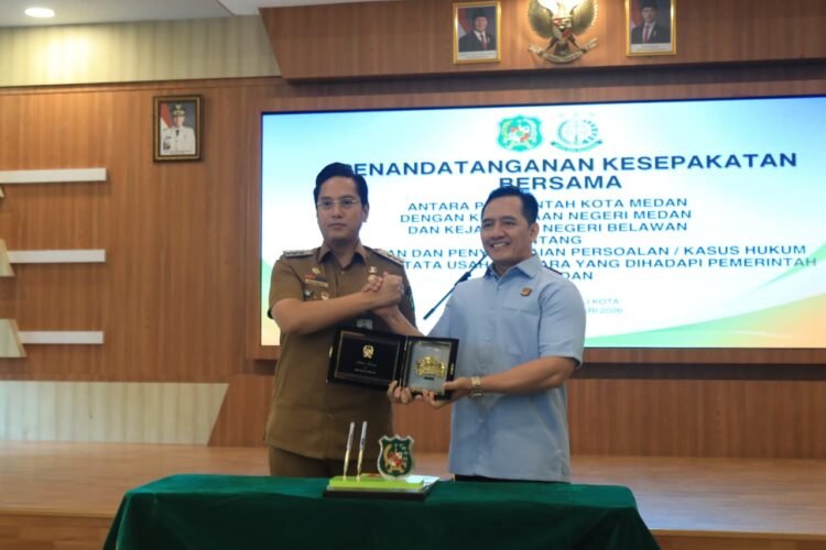 Pemko Medan Perkuat Kerja Sama dengan Kejari Medan dan Belawan Kawal Pembangunan