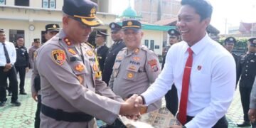 Tiga Pimpinan Satreskrim Polres Karo Terima Penghargaan atas Pengungkapan 7 Kasus Pembunuhan