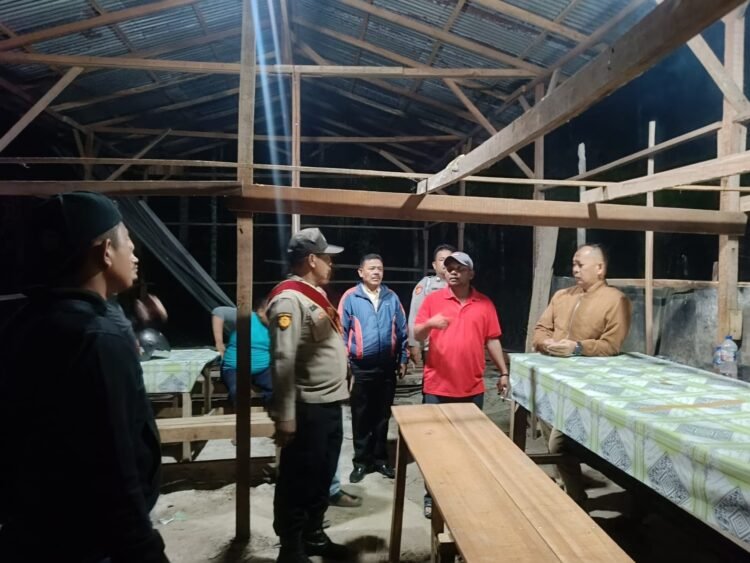 Kapolsek Pancur Batu Turun Langsung Cek Dugaan Judi Dadu di Namo Bintang, Hasilnya Nihil