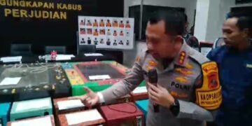 Polrestabes Medan Ungkap 33 Kasus Judi