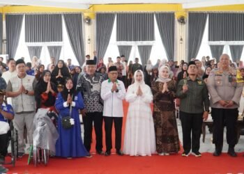 Bupati Langkat Salurkan ZIS Baznas 2026, Siswa dan Guru Ngaji Terdampak Banjir Terima Bantuan