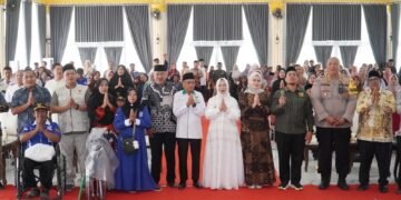 Bupati Langkat Salurkan ZIS Baznas 2026, Siswa dan Guru Ngaji Terdampak Banjir Terima Bantuan