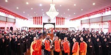 Bupati Dan Wakil Bupati Karo Hadiri Perayaan Hari Imlek di Vihara Dharma Shanti Berastagi