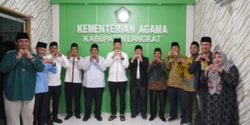 Sekda Langkat Buka Puasa Bersama Ratusan Guru PAI, Komitmen Wujudkan Langkat Religius