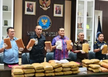 Sumut Peringkat Pertama Penggunaan Narkoba di Indonesia