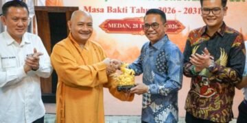 Hadiri Pelantikan Mahabudhi Provinsi Sumut, Zakiyuddin: Wadah Pengabdian Umat