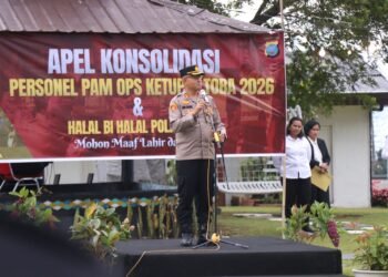 Apel Konsolidasi dan Halal Bihalal, Kapolres Karo : Bukti Soliditas Personel Jaga Kondusifitas Lebaran