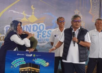 Penutupan Pelindo Ramadhan Fest 2026 Dimeriahkan Undian Umroh, Dua Warga Berangkat ke Tanah Suci