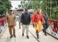 Resmikan Jembatan Bailey di Nias Bersama KSAD, Bobby Nasution Harap Mobilitas Masyarakat Semakin Lancar