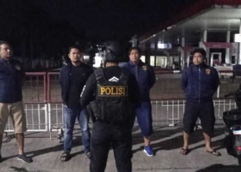Antisipasi Tindak Kejahatan, Kasat Reskrim Polres Padang Lawas dan Personil Patroli Wilayah Rawan