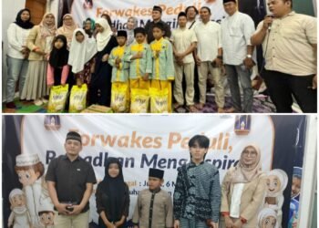 Forwakes Gelar Buka Puasa Bersama Anak Yatim Piatu