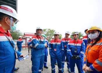 Pertamina Patra Niaga Regional Sumbagut Bersama Direktur Infrastruktur, Proyek & Asset Integrity Tinjau Kesiapan Fasilitas Energi dan Berbagi Kebahagiaan dalam Safari Ramadan