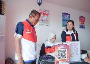 Pertamina Patra Niaga Regional Sumbagut Hadirkan Serambi MyPertamina di Bandara dan Tol Sumut, Beri Kenyamanan Pemudik