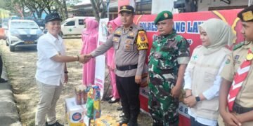 Bupati Palas Tinjau Pos Pelayanan Mudik Tahun 2026 Di Pos Yan Kecamatan Barumun, dan Pos Pam Kecamatan Sosa