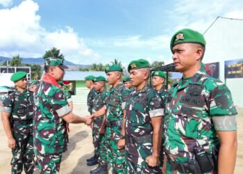 Pangdam I/BB Tinjau Brigif TP 37/HS dan Yonif TP 904/GM di Kab.Tanah Karo