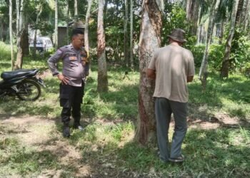 Bhabinkamtibmas Polsek Barumun Tengah Sambang Dan tatap Muka Perkuat Sinergi Dengan Masyarakat