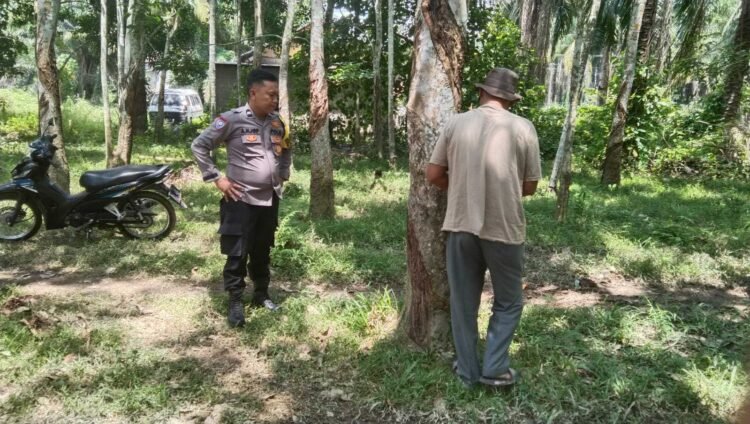 Bhabinkamtibmas Polsek Barumun Tengah Sambang Dan tatap Muka Perkuat Sinergi Dengan Masyarakat