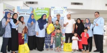 Temani Pemudik di Stasiun KA Medan, BKKBN Sumut Hadirkan Layanan Kesehatan dan Konseling