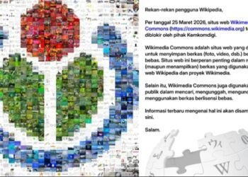 Pemerintah Resmi Blokir Wikimedia Commons, Terungkap Alasannya!