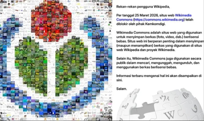 Pemerintah Resmi Blokir Wikimedia Commons, Terungkap Alasannya!