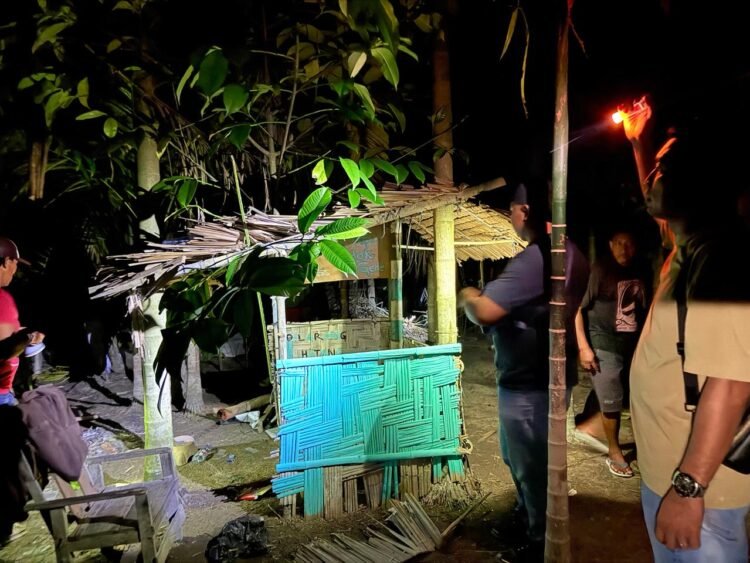 Tindak Lanjuti Laporan Warga, Polsek Tanjungpura Musnahkan Barak Narkoba di Lahan PJKA